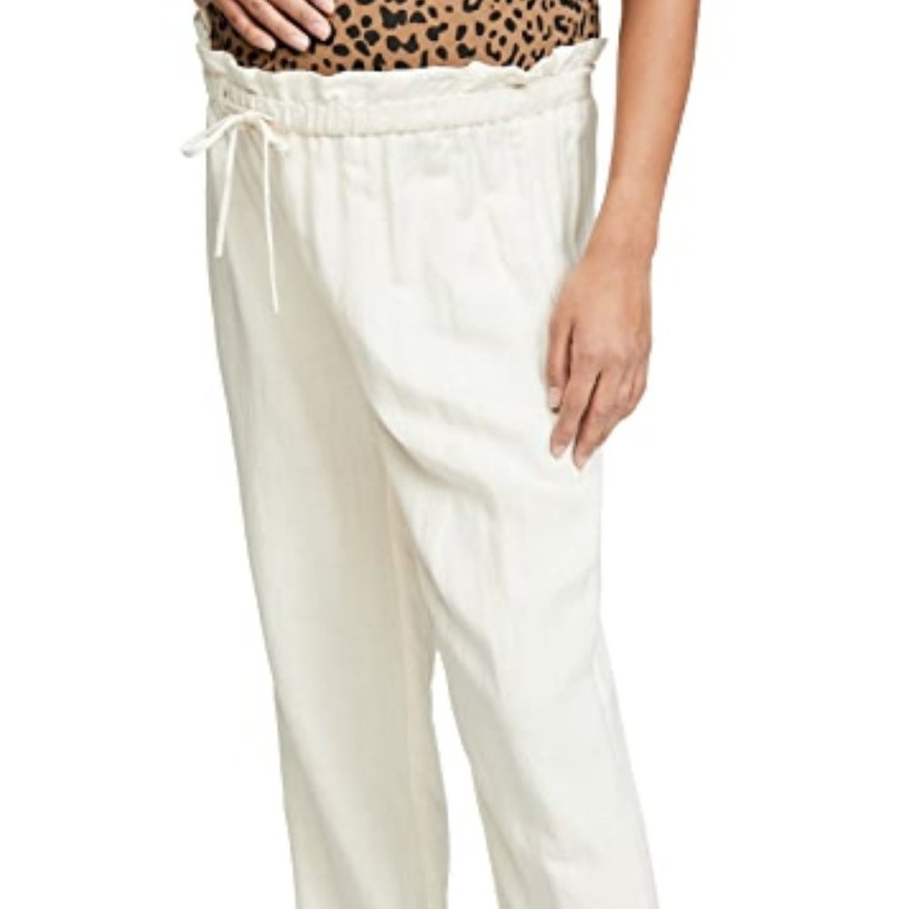 Hatch Linen Paperbag Pants